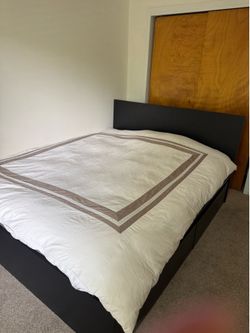 Queen Size IKEA Bed Frame – $70 | Moving Sale