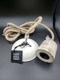 Napa Home & Garden Kara  Pendant Light with Rope Cord