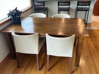 Crate and Barrel Dining Table & Chairs