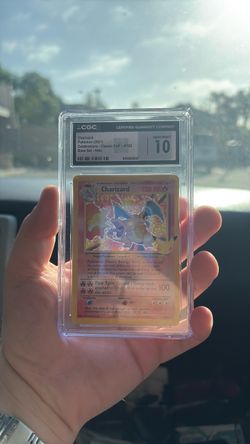 4/102 Charizard 25th Anniversary Graded Card