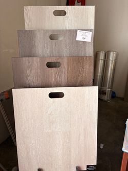 Vinyl plank - 79¢sq.ft
