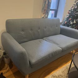 67 inches Flared Arms Loveseat