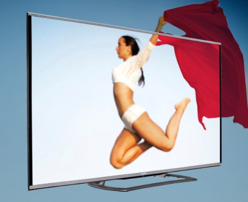 Sharp AQUOS 80-inch 1080P LED 3D HDTV - LC-80LE857U Slightly used mind condition
