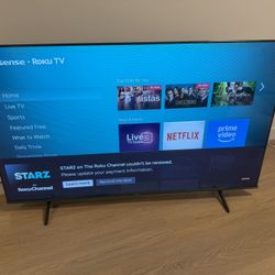 Hisense Roku 58 inch TV