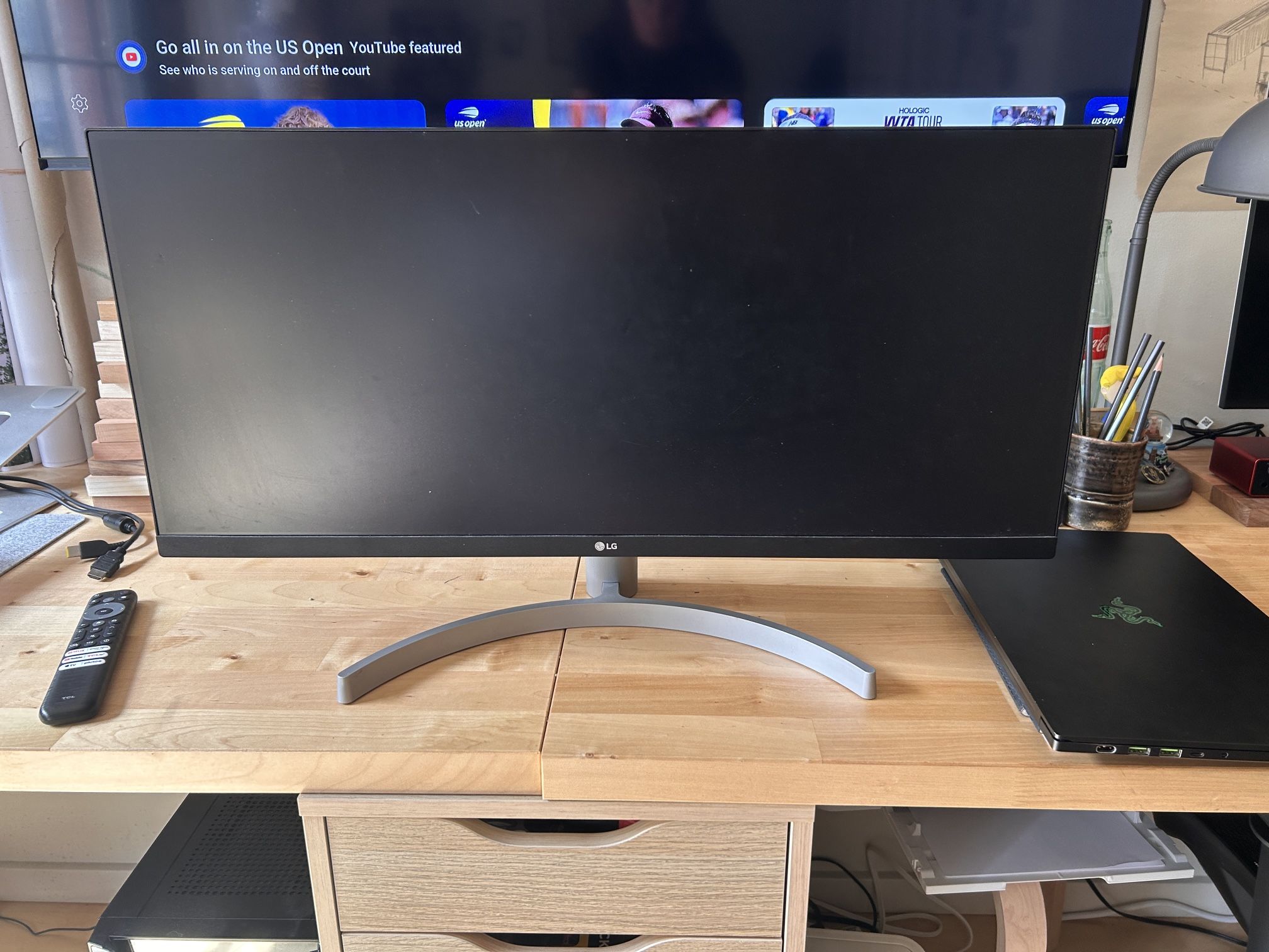 LG UltraWide WFHD 29-Inch FHD 1080p Computer Monitor 29WN600-W, IPS with HDR 10 Compatibility, Silver 