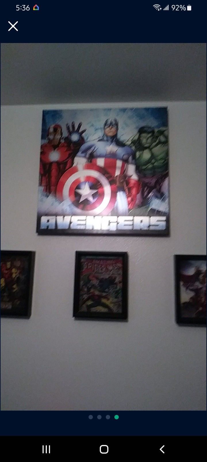 MARVEL ROOM DECOR