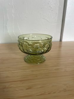 Vintage Glass Dessert Dish (set of 4)