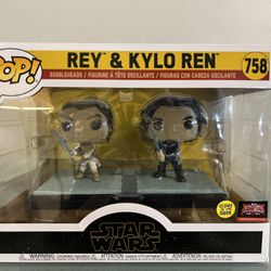 Star Wars Rey And Kylo Ren Funko Pop