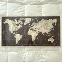 Map Frame Wall Art
