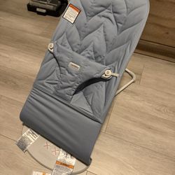 BabyBjörn Bouncer Balance Soft – Dusty Blue | New, Open Box