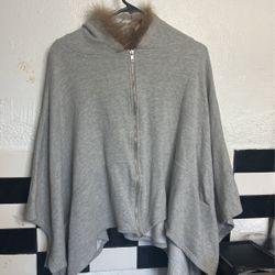 real faux fur cardigan