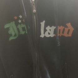 ireland zip up hoodie