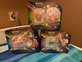 Shining Fates V Tin (Cramorant V, Eldegoss V, Boltund V)