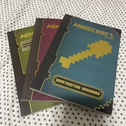 Minecraft books (all are in color)