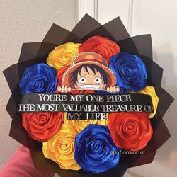 One piece anime bouquet