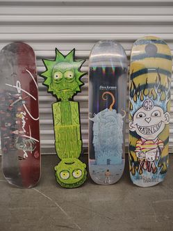 Skateboard deck (Creature, primitive, madness)