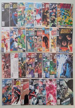 Justice Society of America & Justice League of America Assorted Comic Book Lot! 31 Issues Total, DC Comics! Near Mint Cond! Superman Batman Wonder Wom
