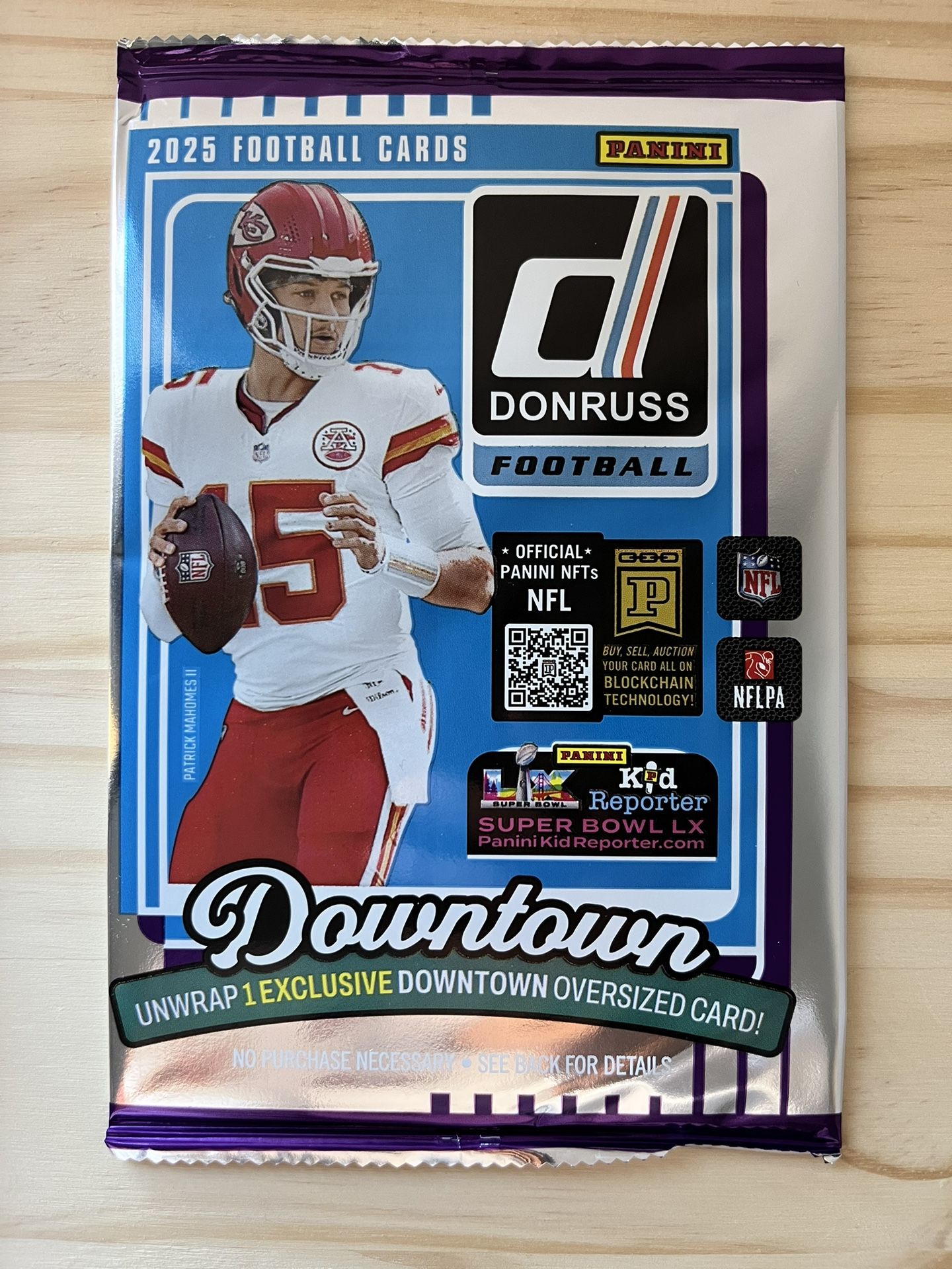2025 Donruss Jumbo Downtown Card SEALED PACK