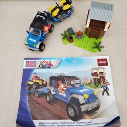Mega Bloks Jeep (Read Description)