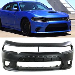 Dodge Charger Front Bumper Scatpack Hellcat GT R/T NEW 2015 to 2022