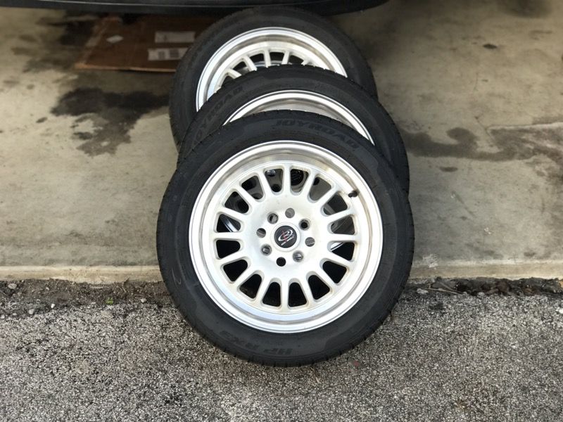 Rota Track R Wheels 4x100 / 15x7 Civic Integra Delsol