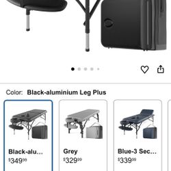 Professional Massage Table Adjustable