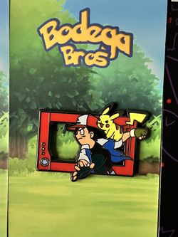 Ash & Pikachu Frame Pin 