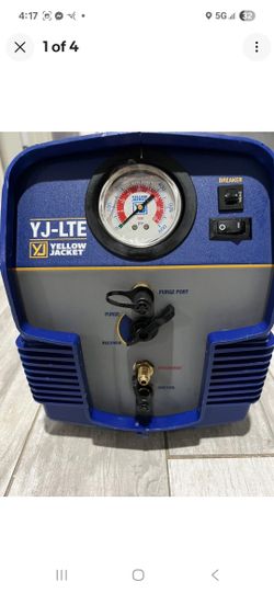 HVAC Yellow Jacket Refrigerant Recovery Unit