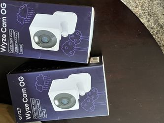 Wyze Cam OG Color Night Vision Security Cameras (2 Units)