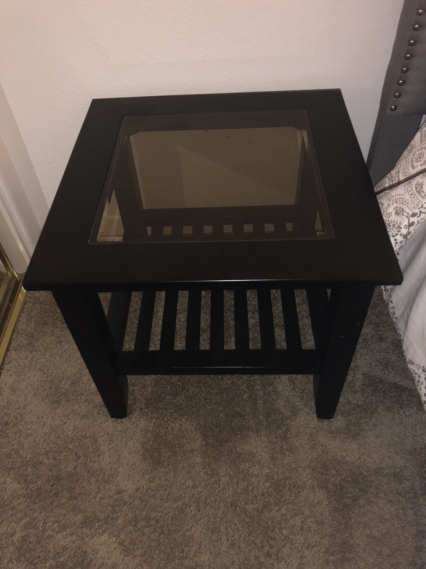 Two end tables