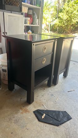 Two - Pier One Nightstands