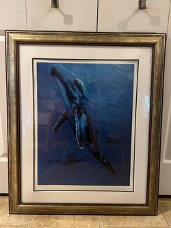 Framed Humpback Whale Limited Edition Art Print