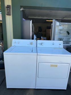 Kenmore washer and electric dryer
