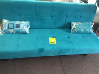 Fabric sofa click clack