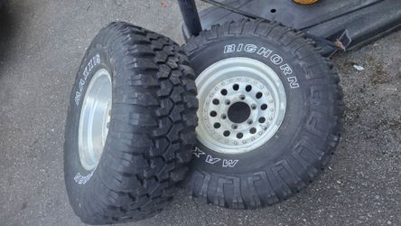 Bighorn Maxius MT on wheels