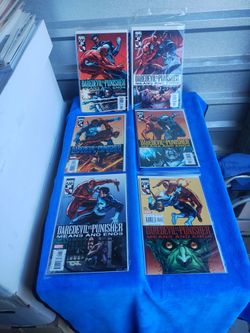 Marvel cómics Daredevil vs punisher (6 cómics)