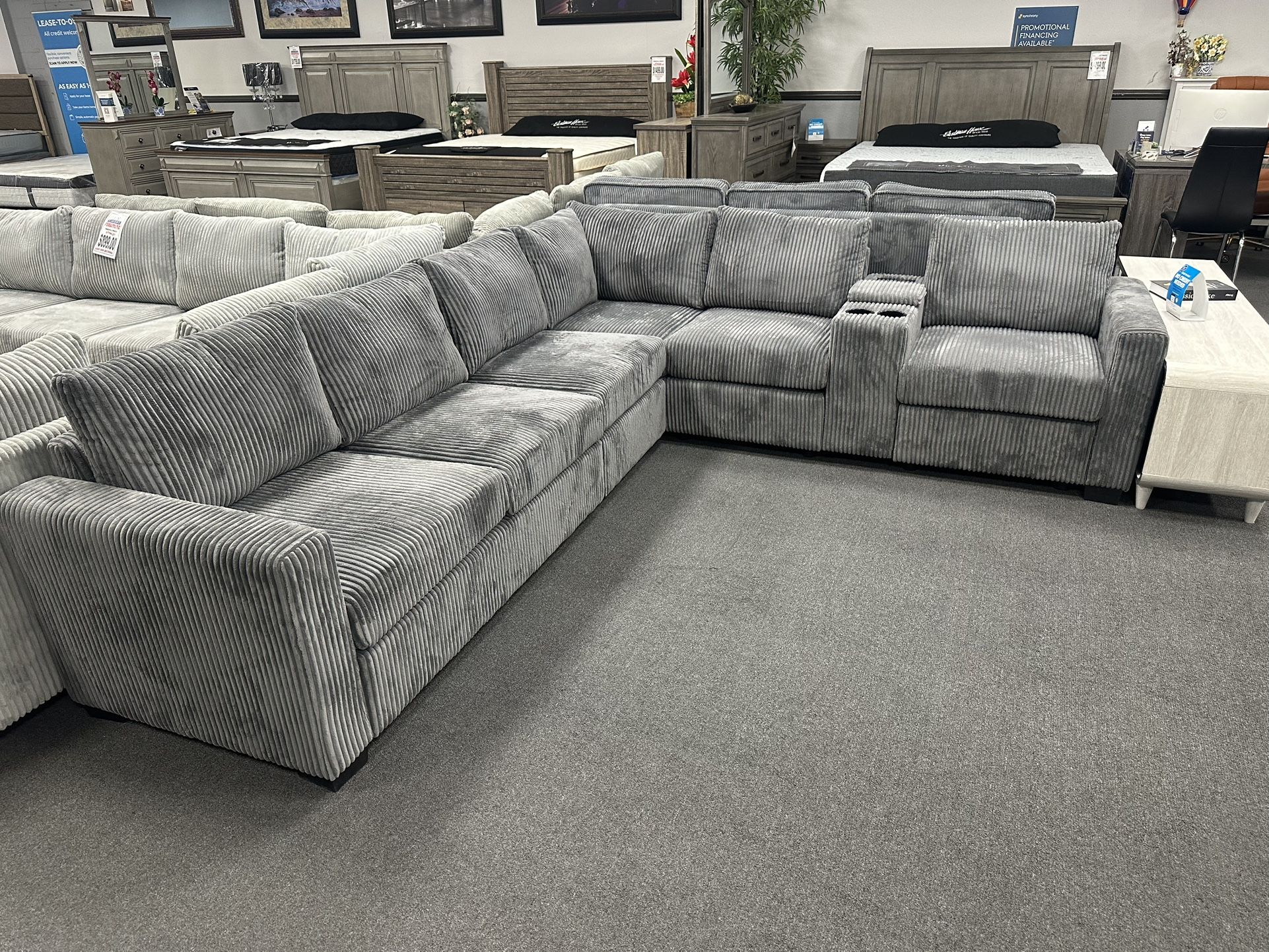 Dark Gray Sofa Sectional