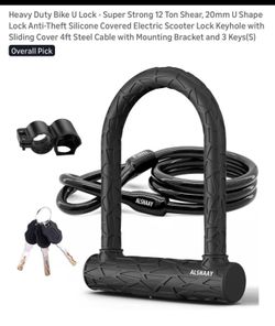Ashlaay brand U lock for bike/scooter