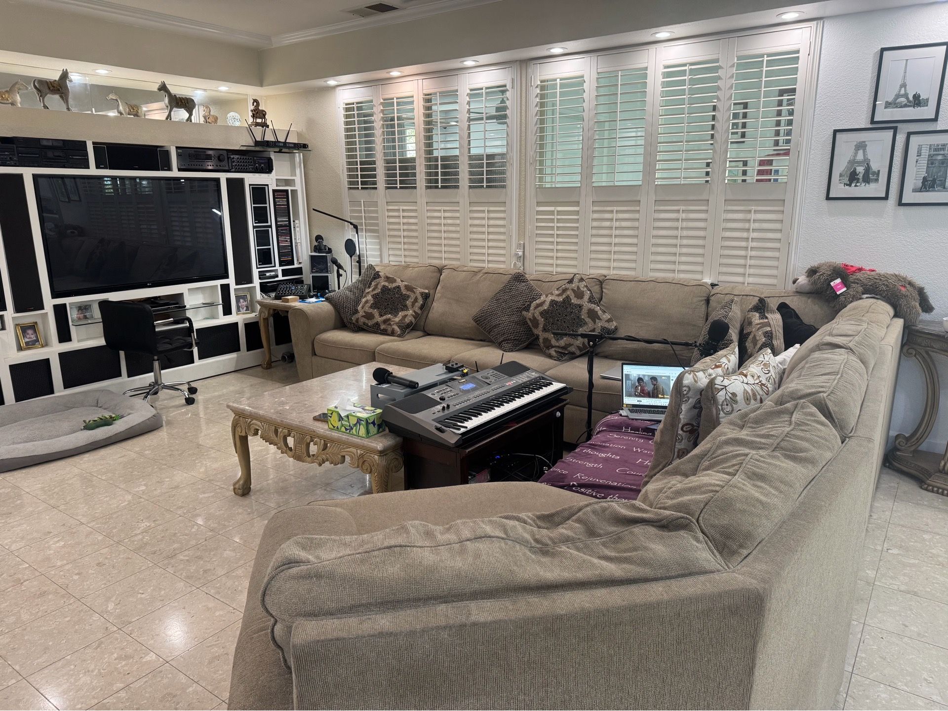 L-Shaped Sectional Couch