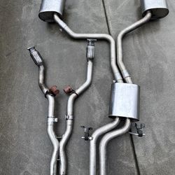 Audi S4 B8 B8.5 Borla Exhaust X Pipe