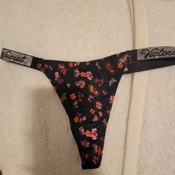 Victorias Secret Bling Rhinestones Thong New