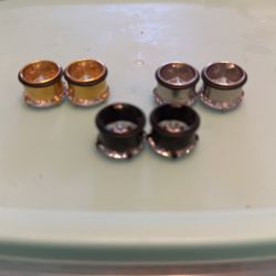 New Cabbe Kallo Set Of 16 Mm Ear Gauges. $10 Each or $20 For 3 Pairs