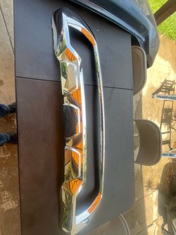GMC Sierra front bumper fascia skid plate 2020-2023