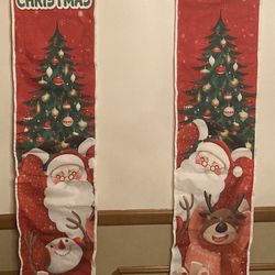 Light Up Christmas Banners – 2 Banners 6 foot