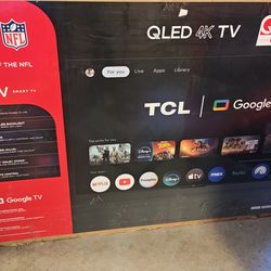 TV TCL QLED 65" GOOGLE SMART 4K