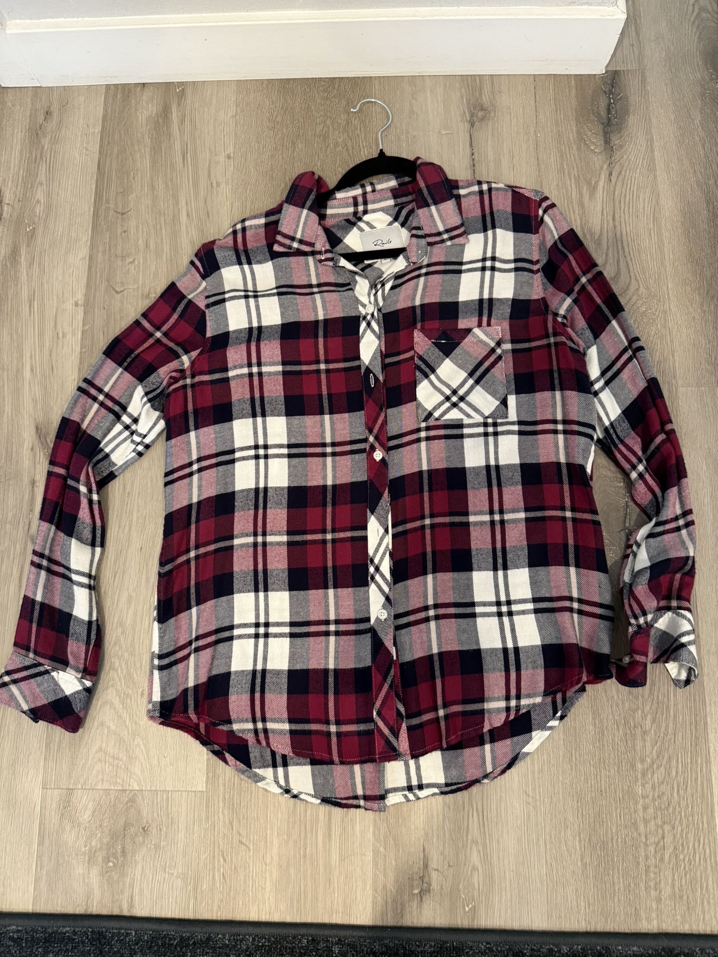 Rails Berry women size medium button up top