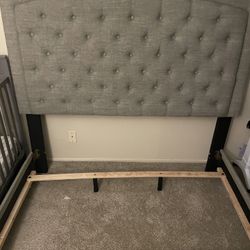 FREE BED FRAME THAT NEEDS FIX