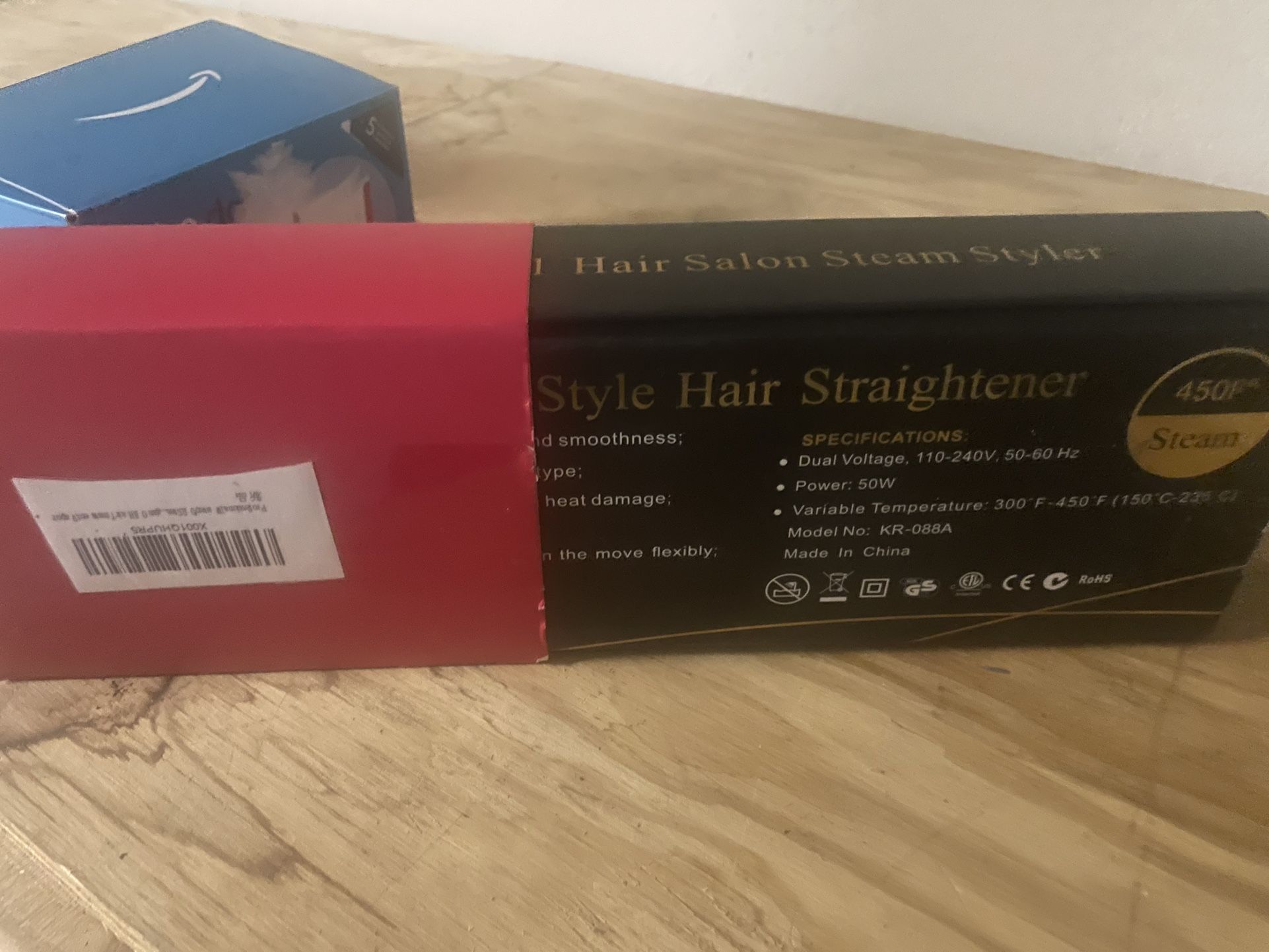 Steam Hair Straightener 