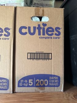 Cuties Diapers - Size 5
