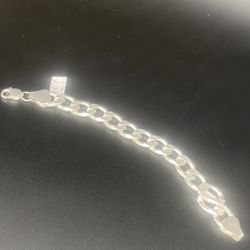 silver unisex bracelet